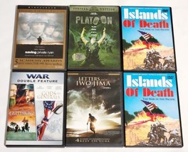 Saving Private Ryan, Platoon, Letters From Iwo Jima, Gettysburg / God&#39;s And..DVD - £12.11 GBP