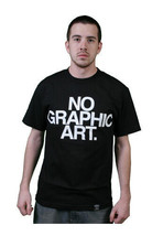 Dissizit Mens Black No Graphic Art T-Shirt Made in USA Compton Californi... - £10.90 GBP