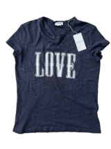 Zadig &amp; Voltaire Walk Chine Love Tee Navy ( M ) - $108.87