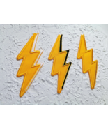 Preppy yellow Lightning Bolt patch. Embroidered patch - £4.60 GBP+