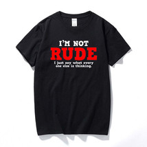 Rude Thinking Sarcastic T-Shirt - $455.92 MXN