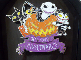 Disney Trading Broches 159477 Jack,Effrayant Nounours,Chat Noir &amp; Zombie Duck - - £55.76 GBP