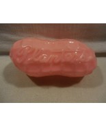 Vtg 1960s Planters Peanut Mr Peanut Pink Plastic 2 Piece Nut Candy Conta... - $13.65 CAD