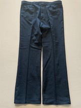 VTG Wrangler 42 x 34 Heather Blue Wrancher Boot Cut Dress Jeans 82HU - $34.99