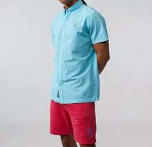 Men&#39;s Seersucker Short Sleeve Shirt - £47.71 GBP