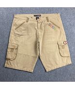 Vintage Coogi Australia Cargo Shorts Men&#39;s 44 Beige Outdoors Hiking 100%... - $48.84 CAD