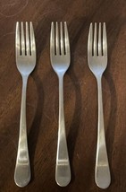 Gourmet Settings ALTO Set Of 3 Dessert Forks 18/10 Stainless Flatware - $13.74