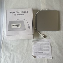 Apple MacBook CD/DVD Add on VersionTech Super Slim USB 2.0 Slot-in DVDRW - £12.35 GBP