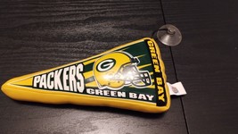 Green Bay Packers Pennant Window Cling Plush Good Stuff NFL Licensed Collect - £9.28 GBP