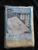 NOS Bucilla THE OLD WOMAN WHO LIVED IN A SHOE Crib Cover QUILT KIT #2679... - $38.61