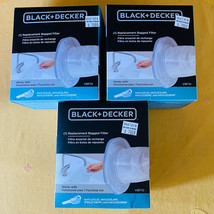 Lot of 3 Black Decker Replacement Filters VBF10 - £23.64 GBP