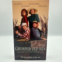 Grumpier Old Men VHS Comedy 1995 Jack Lemmon Walter Matthau - $9.55