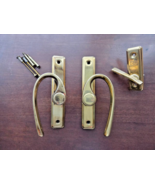 Andersen Gliding Door French Curved Handles Set in Polished Brass DISCON... - $239.95