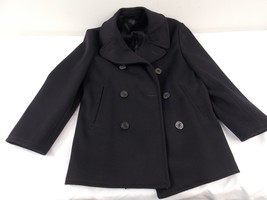 US Navy 100% Wool Peacoat Kersey Blue 38R Double Breast Sailor JACKET co... - $1,126.07 MXN