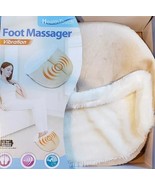Health Touch Brand ~ Foot Massager ~  Vibration ~ Tan &amp; Cream Color - $42.10 CAD