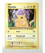 Pikachu Pokémon Card 35/108 2016 Level 12 60 HP - $345.00