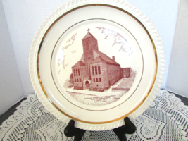 ST JOHN&#39;S EVANGELICAL LUTHERAN CHURCH READING PA 100YRS COLLECTOR PLATE - $185.16 MXN