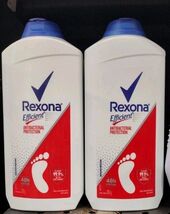 2X REXONA EFFICIENT TALCUM ( TALCO ) POWDER - 2 OF 200g EACH - FREE SHIP... - $27.71