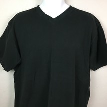 Old Navy Men&#39;s Black V Neck Tee T-shirt Casual Everyday Size L Lg Large - £17.98 GBP