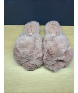 Sam Edelman Jeane Fluffy Pink Slippers House Shoes Women’s 6m - €30,09 EUR