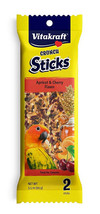 Vitakraft Crunch Sticks Apricot &amp; Cherry Conure Treats by Vitakraft: Tri... - £6.18 GBP+