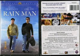 Rain Man Special Edition Dvd Valeria Golino Tom Cruise Mgm Video New Sealed - £6.37 GBP