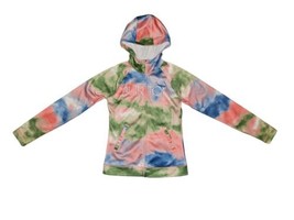 Burton WB Peak Hoodie Women The Medium Tie Dye Fleece Lined Full Zip Sno... - £21.95 GBP