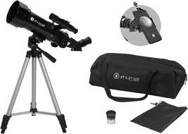 Zhumell&#39;S 70Mm Portable Refractor Telescope Has Coated Glass Optics, Making It - £47.38 GBP