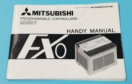 MITSUBISHI PROGRAMMABLE CONTROLLERS MELSEC-F HANDY MANUAL - $32.95