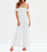 Anthropologie Off-The-Shoulder Sweetheart Lena Jumpsuit by Steele $199 S... - £90.42 GBP