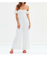 Anthropologie Off-The-Shoulder Sweetheart Lena Jumpsuit by Steele $199 S... - £92.20 GBP