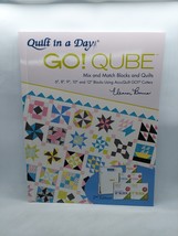 Go! Qube - Mix And Match Blocks Quilt Pattern Book by Eleanor Burns for ... - $14.84