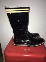 Furla Flat Gloss Boot Size 7 - $39.60