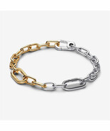 925 Sterling Silver Link Chain Bracelet,Bridesmaid Gift,For Fit Delicate... - $49.22 CAD