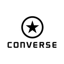 2x Converse Logo Vinyl Decal Sticker Different colors &amp; size for Car/Bike/Window - £3.51 GBP+