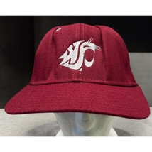 WSU Cougars Fitted Hat Vintage DeLong Size 7 1/2 Washington State Mascot USA - $18.48