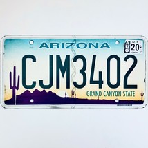 2020 United States Arizona Grand Canyon Passenger License Plate CJM3402 - £13.13 GBP