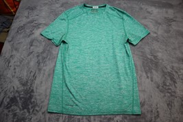 Russel TShirt Men Small 34-36 Teal Green Lightweight Casual Performance Athletic - £8.54 GBP