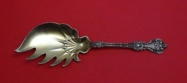 King Edward by Whiting Sterling Silver Macaroni Server w/Light Gold Wash 10 1/2&quot; - £1,013.19 GBP