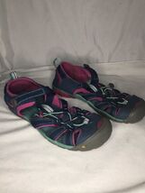 KEEN Seacamp II CNX Waterproof Sandals Poseidon Berry 1014127 Womens Size 6 - $21.99