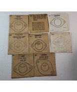 Vintage LOT Water Outlet Gaskets 1930s - 50s SLEEVES ONLY NO GASKETS - £7.10 GBP
