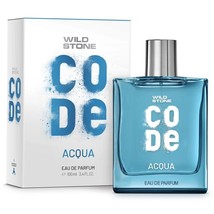 Wild Stone CODE Acqua Eau De Parfum for Men, 100ml,Luxury Long Lasting Fragrance - £23.64 GBP