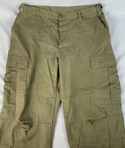 Vintage Army Pants Field Trousers Beige Khaki US Spec Made USA Medium Re... - £39.22 GBP