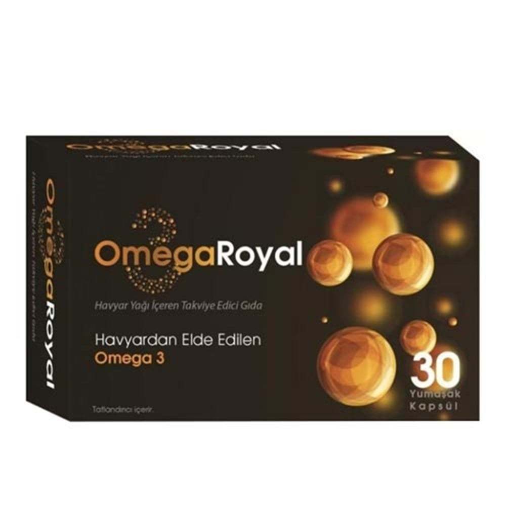 Omega Royal Caviar Fish Oil 30 Soft Capsules