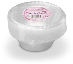 [480 Count - 9 Inch Plates] Laura Stein Premium Heavy Weight Crystal Clear Dispo - $9.49+