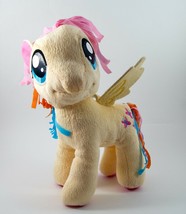 Hasbro Plush My Little Pony 2014 Yellow Pink Toy 11&quot; - £12.56 GBP