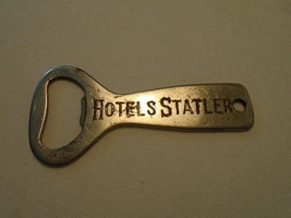 Vintage Hotel S Statler Bottle Opener - ERROR? MISTAKE? Barware Beer Col... - £6.75 GBP