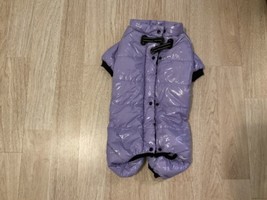 Dog Coat Waterproof Snowsuit Zipper Fleece Vest Reflective Stripes Sz XXL - £34.76 GBP