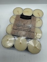 (4) Candle-lite Creamy Vanilla Swirl Tea Light Candle 24 Pack Each Holid... - $375.23 MXN