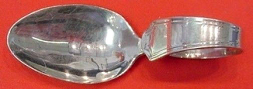 Primary image for Fairfax by Durgin-Gorham Sterling Silver Baby Spoon Bent Handle 3 1/2" Custom